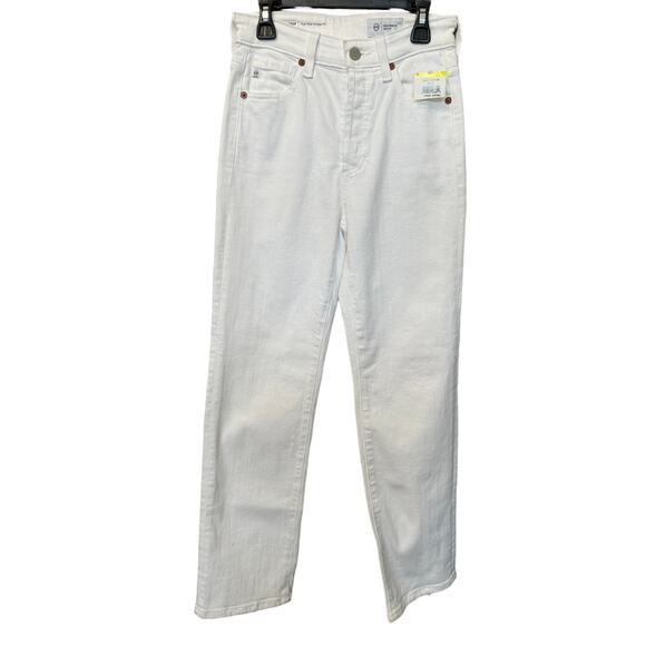 New ~ ADRIANO GOLDSCHMIED ~ AG Alexxis Crop High Rise Vintage Fit Jeans Size 24R - Picture 1 of 11